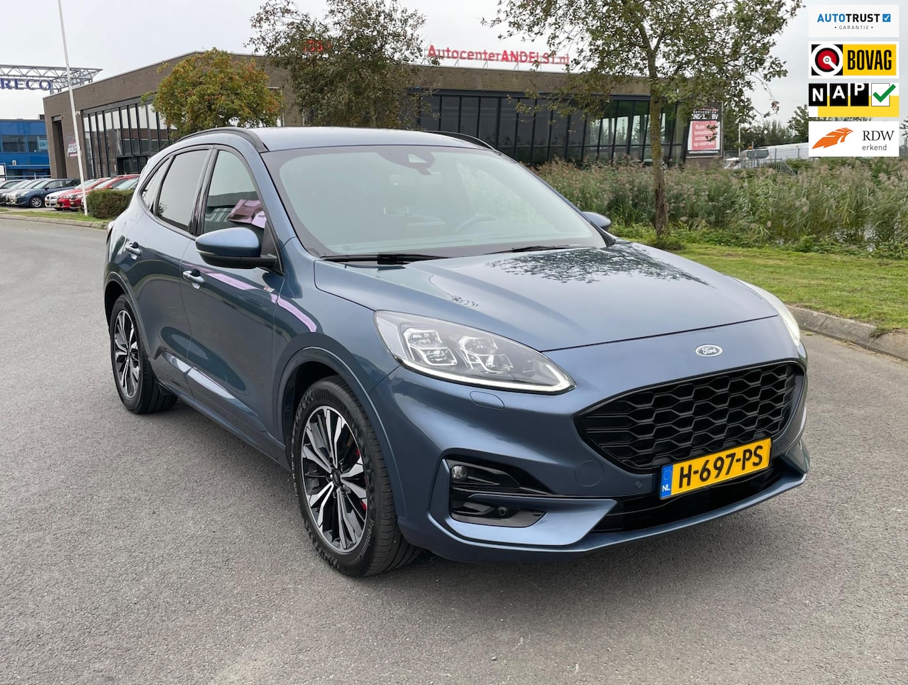 Ford Kuga - 2.5 PHEV ST-Line X 2.5 PHEV ST-Line X, Aut, Trekhaak, Stoel-/stuurverw, Keyless, Carplay, 1e eig afk, Geen im - AutoWereld.nl