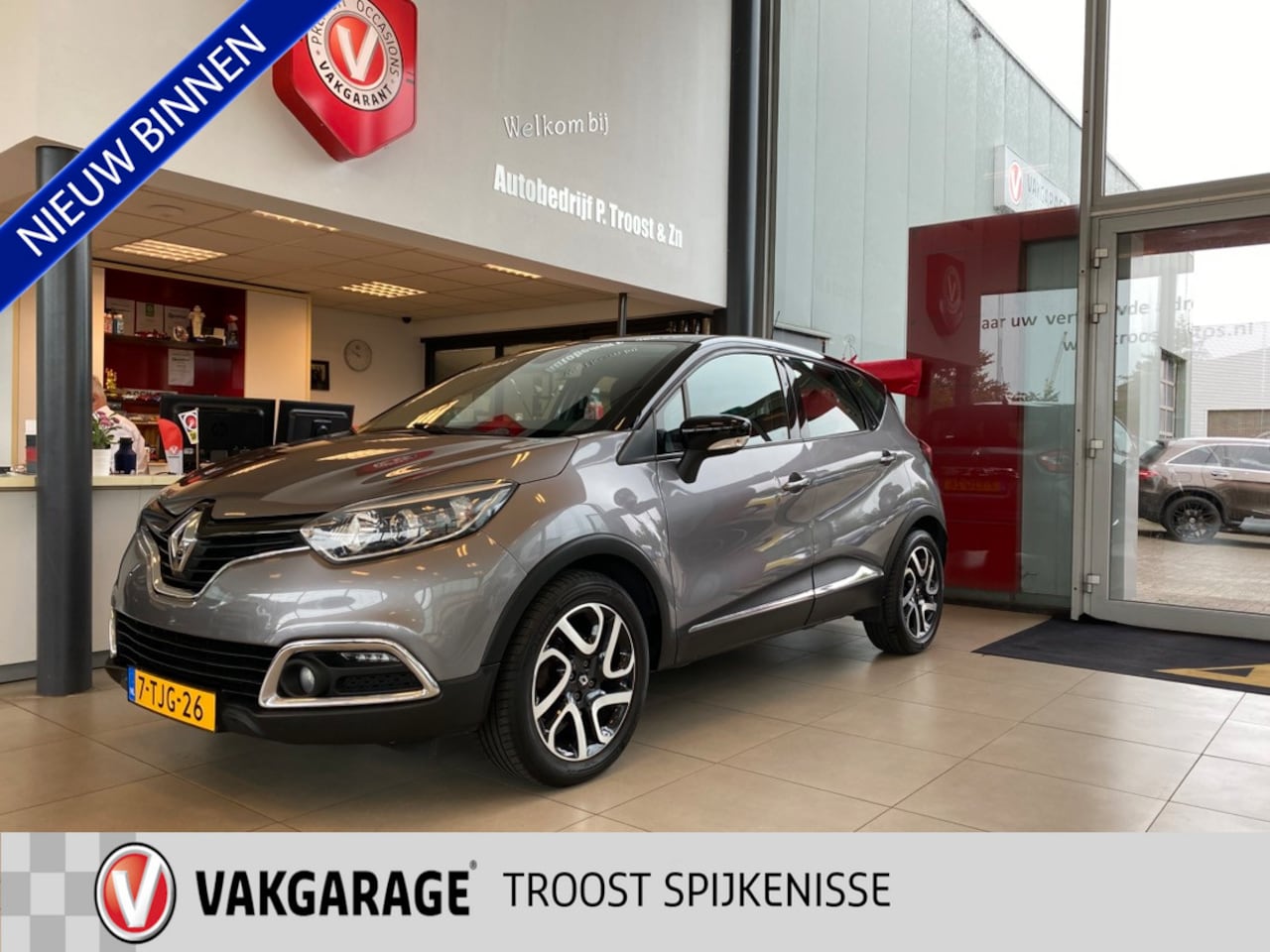 Renault Captur - 1.2 TCe Dynamique 1.2 TCe Dynamique,Automaat,Navigatie,Parkeer AssistentAchteruitrijsensoren,Spraakbediening - AutoWereld.nl