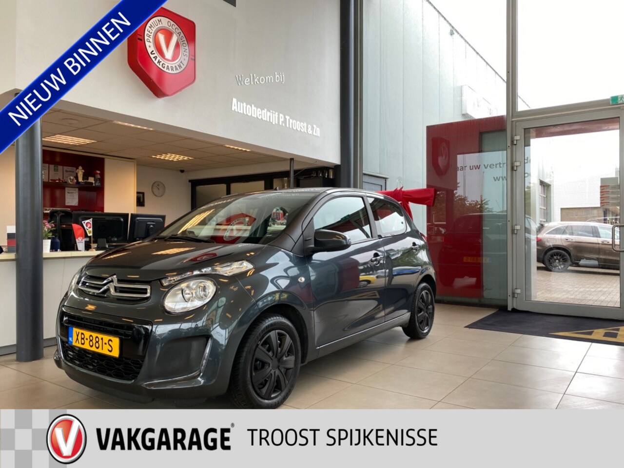 Citroën C1 - 1.0 VTi Feel 1.0 VTi Feel,Automaat,Airco,Bluetooth,Elektrischpakket,Stuurwiel multifunctioneel,Ipod Usb - AutoWereld.nl