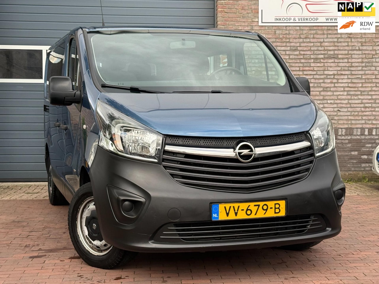 Opel Vivaro - 1.6 CDTI L1H1 DC Selection|Dubbel Cabine| Airco - AutoWereld.nl