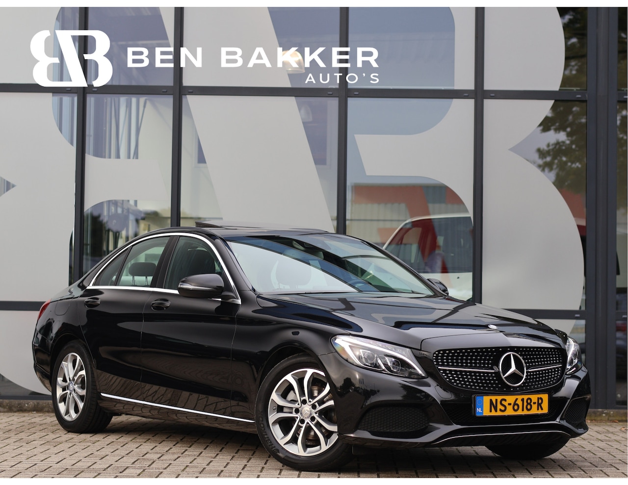 Mercedes-Benz C-klasse - 180 Prestige Automaat | Dakje | LED | Stoelverwarming | Navi | - AutoWereld.nl