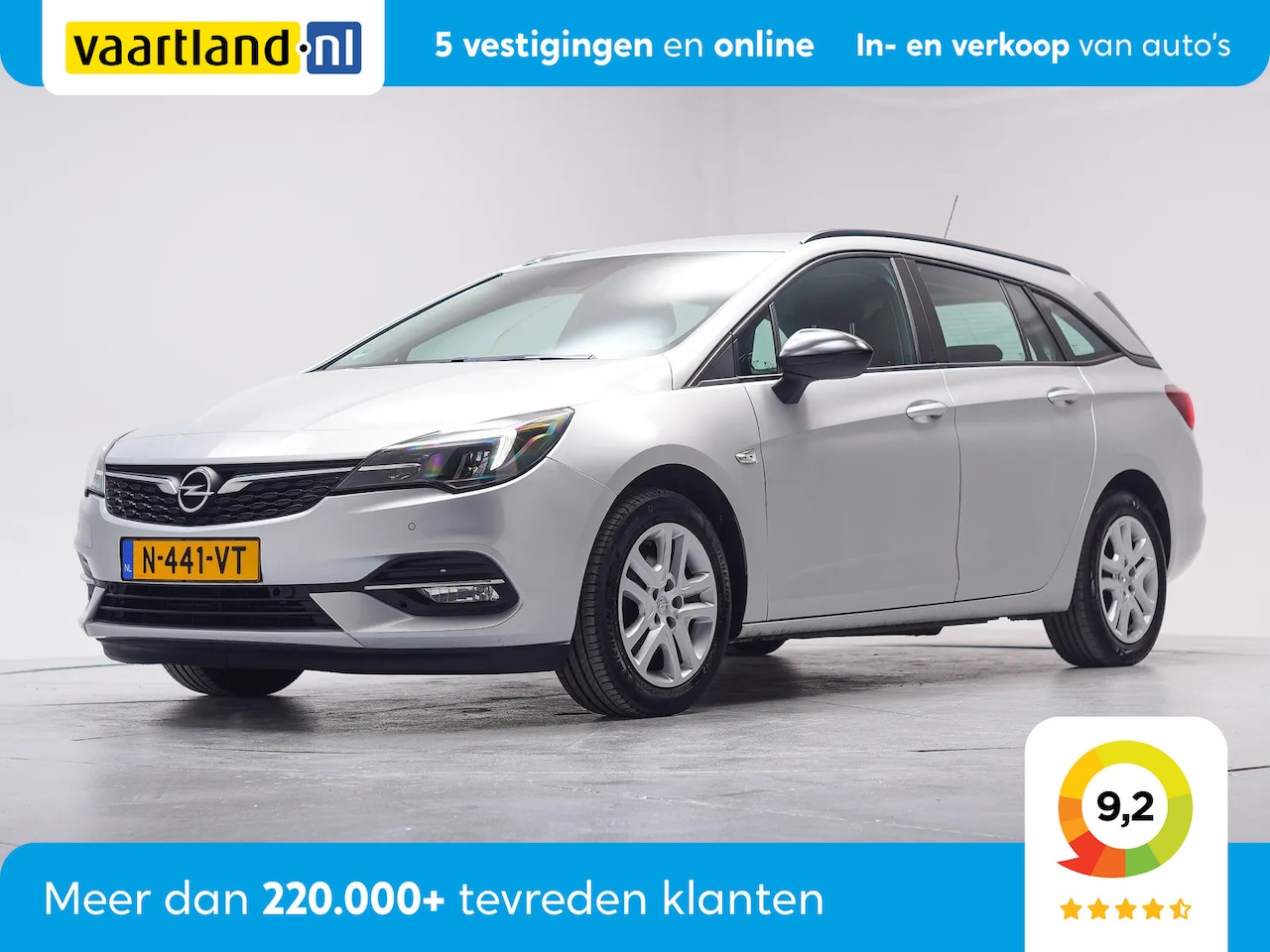 Opel Astra Sports Tourer - 1.2 Turbo Business Edition [ Navi LED Trekhaak ] - AutoWereld.nl