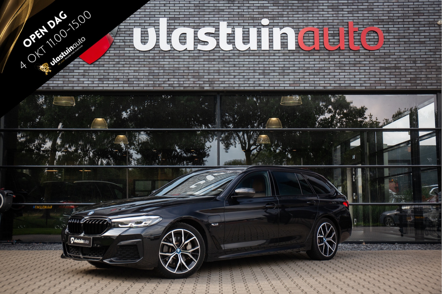 BMW 5-serie Touring - 530e M-Sport , Shadowline, Adap Cruise, Trekhaak, Eerste eigenaar - AutoWereld.nl