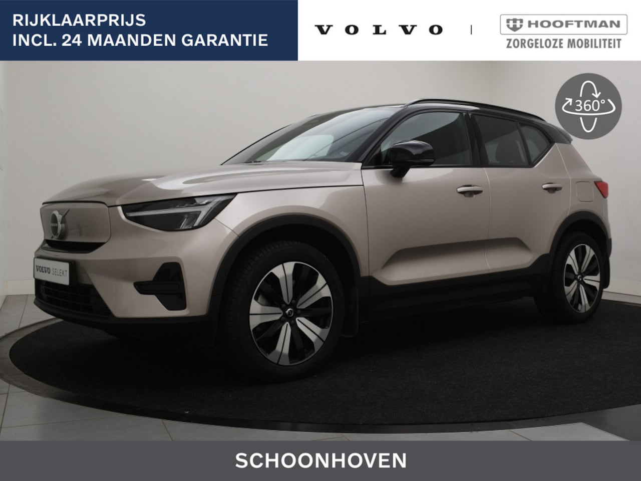 Volvo XC40 - RECHARGE CORE 70Kwh GOOGLE MAPS 19INCH CAMERA PARK ASSIST V+A - AutoWereld.nl