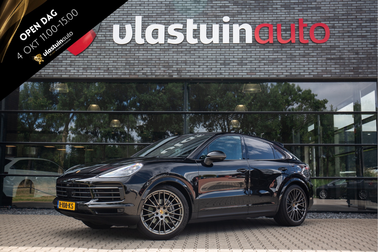 Porsche Cayenne Coupé - 3.0 E-Hybrid Platinum Edition 3.0 E-Hybrid Platinum Edition , Pano, Sport Chrono, Trekhaak, Org. NL - AutoWereld.nl