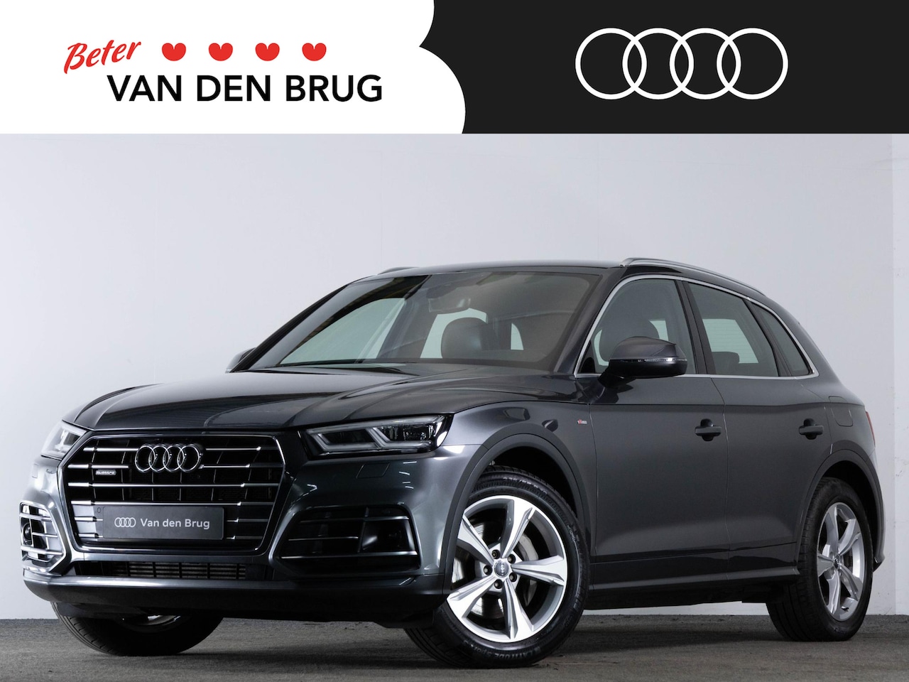 Audi Q5 - S-Line 55 TFSI e 367 PK QUATTRO | LED Matrix | Leder | Luchtvering | Bang&Olufsen | Head-U - AutoWereld.nl