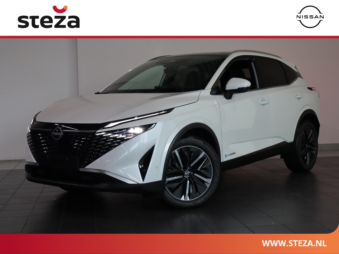 Nissan Qashqai - 1.5 e-Power Tekna | €6500,- Voorraadpremie | Lederen bekleding | 360 Camera - AutoWereld.nl