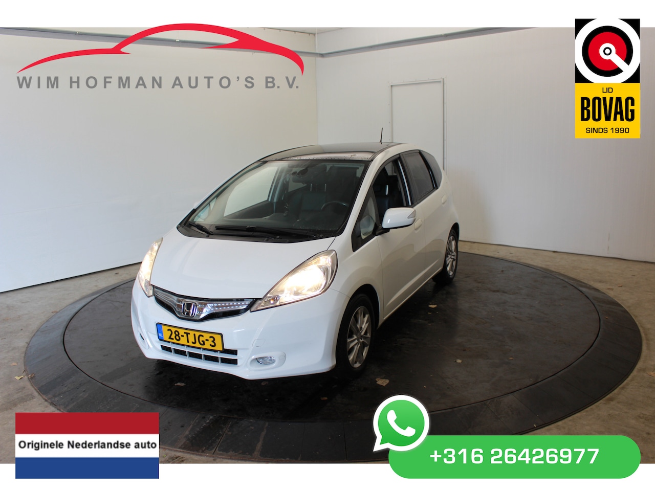 Honda Jazz - 1.4 Hybr Exclusive Camera Trekh Leder Pano Dealer onderhouden - AutoWereld.nl