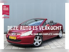Peugeot 307 CC - BWJ 2004 | 2.0-16V 177PK (lees tekst) | LEER | CLIMA | CRUISE | CD-WISSELAAR | PDC | LICHT