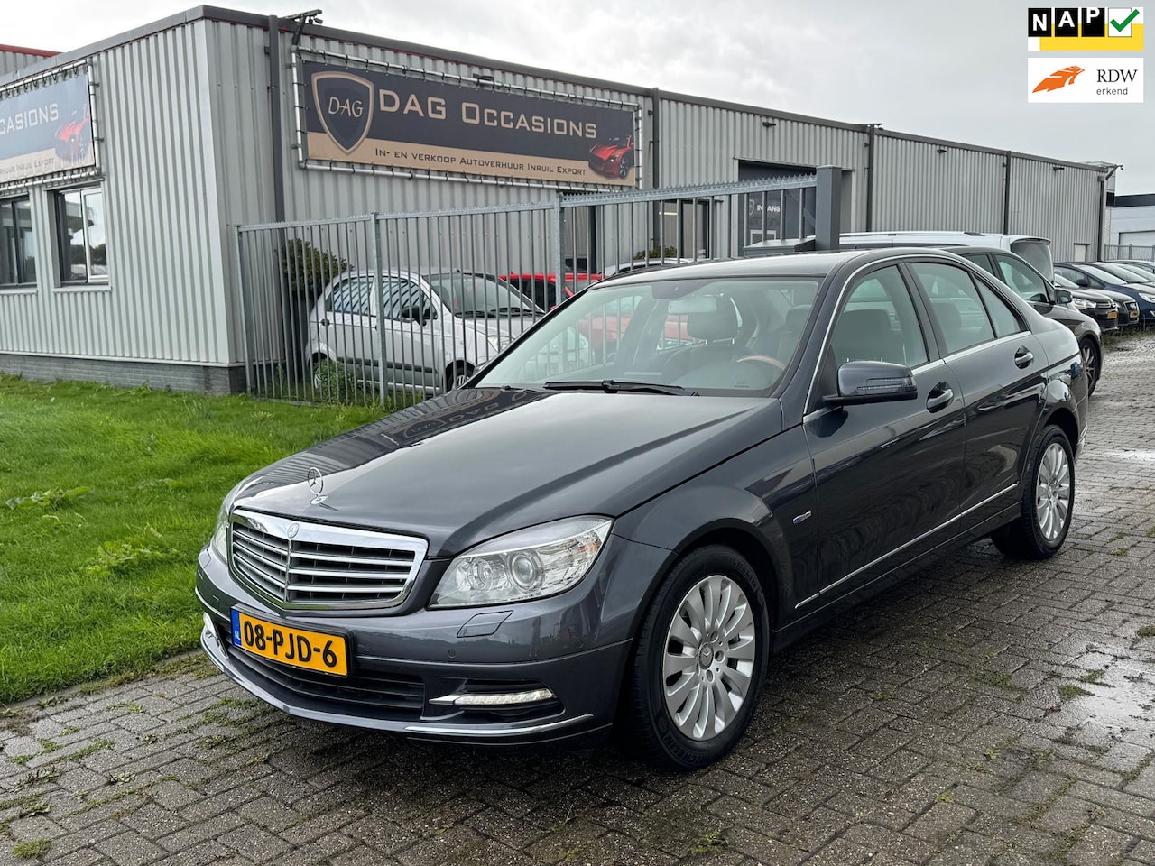 Mercedes-Benz C-klasse - 200 CGI Business Class Elegance AUTOMAAT|NAVI|LEER|STOELVW - AutoWereld.nl