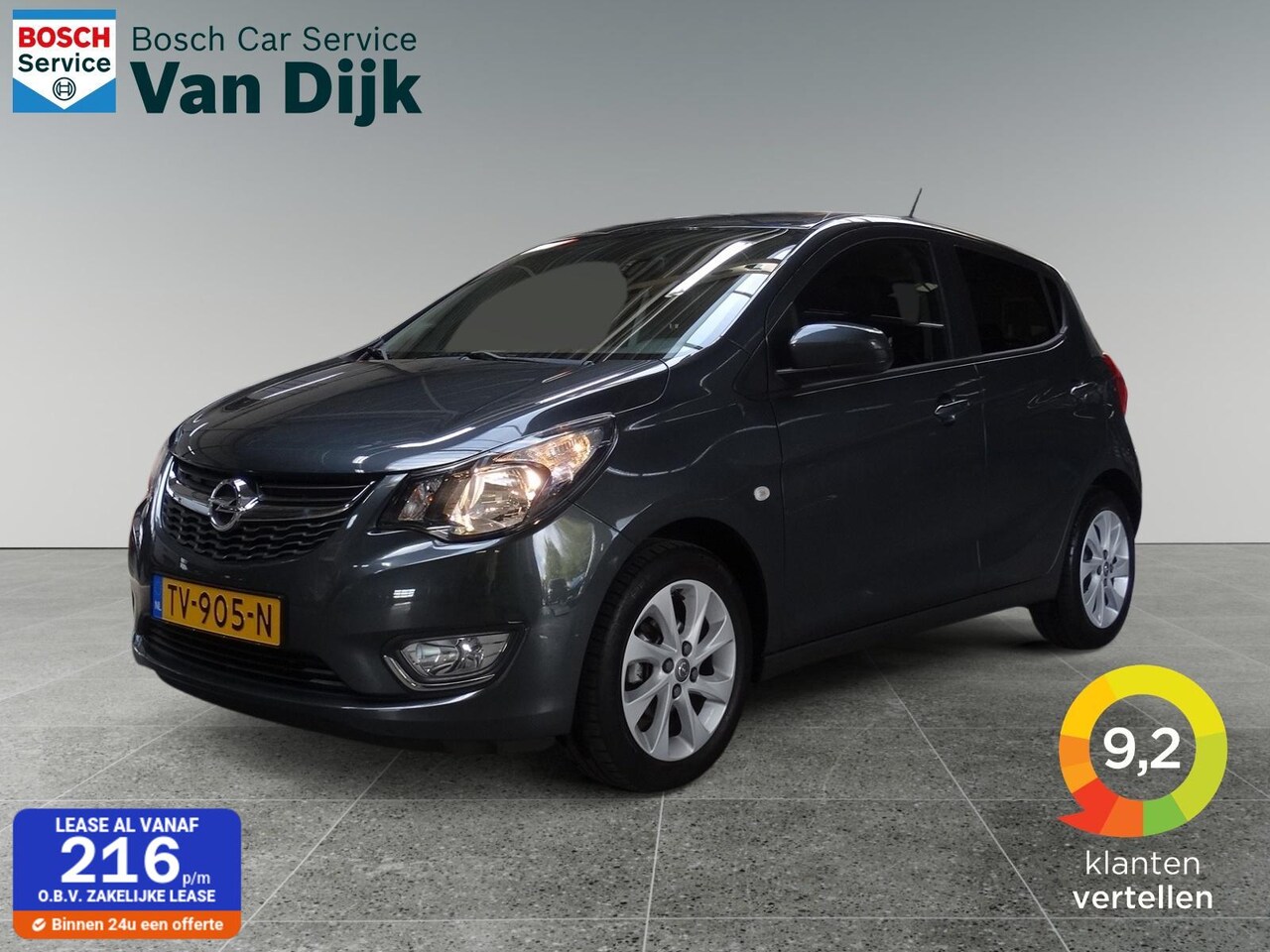 Opel Karl - 1.0 ecoFLEX Innovation automaat /Carplay / 22014km - AutoWereld.nl