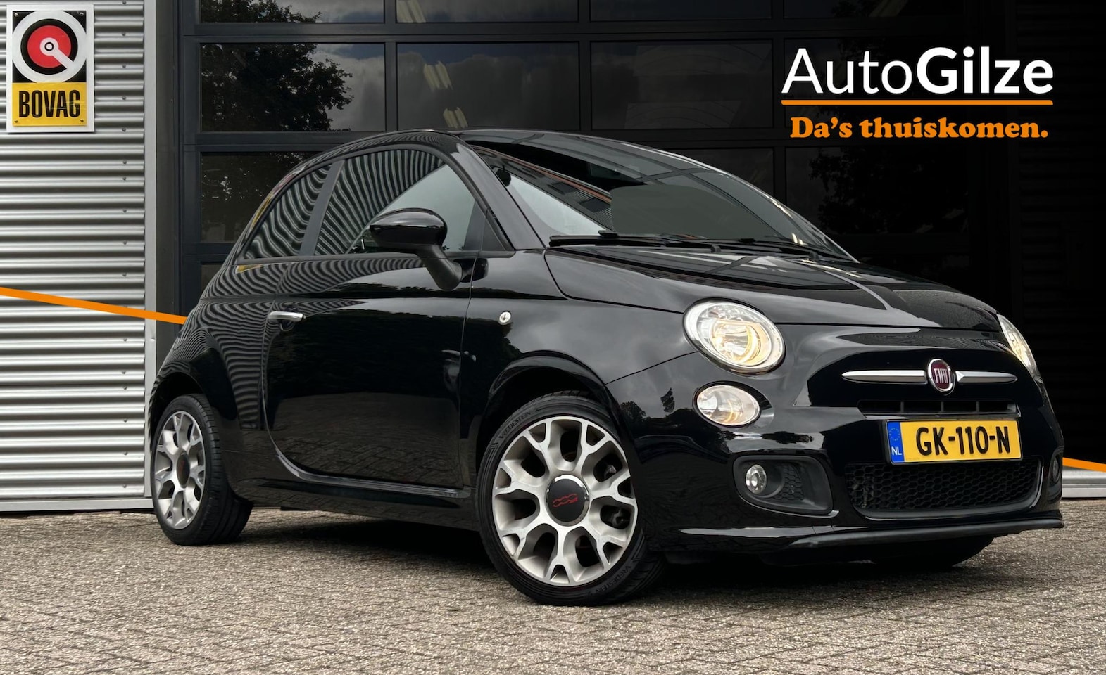Fiat 500 C - 0.9 TwinAir 500S l Airco l Lichtmetaal l Half Leder - AutoWereld.nl