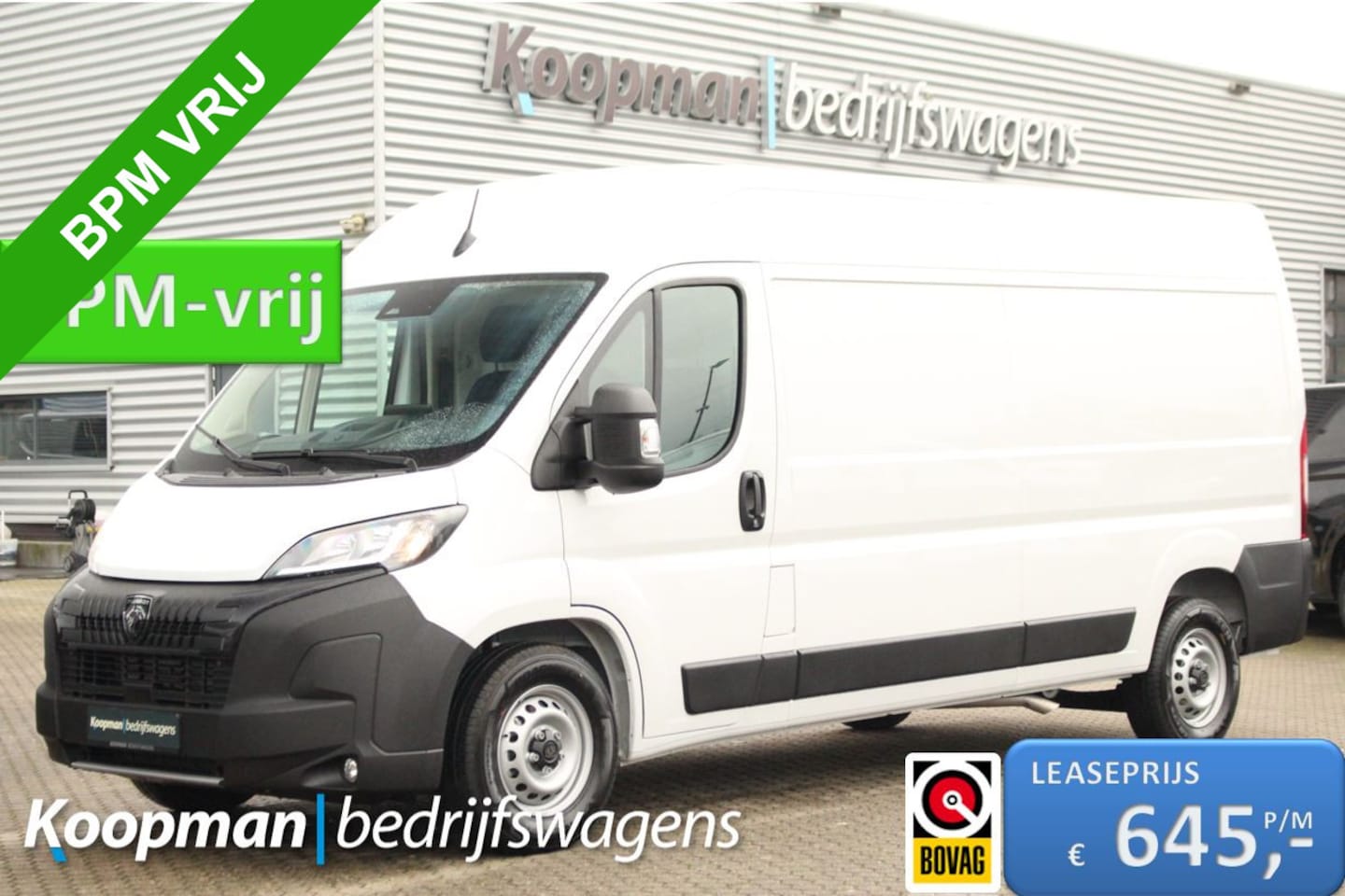 Peugeot Boxer - 2.2BlueHDi 180pk S&S | L3H2 3.5t | Automaat | Carplay/Android | Camera | Cruise | Lease 64 - AutoWereld.nl