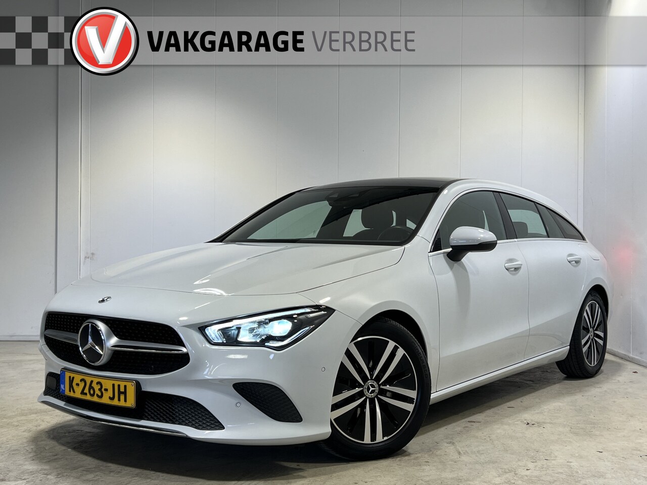 Mercedes-Benz CLA-klasse Shooting Brake - 200 Business Solution Luxury | Navigatie | LM Velgen 17" | Elektrisch Glazen Panoramadak | - AutoWereld.nl