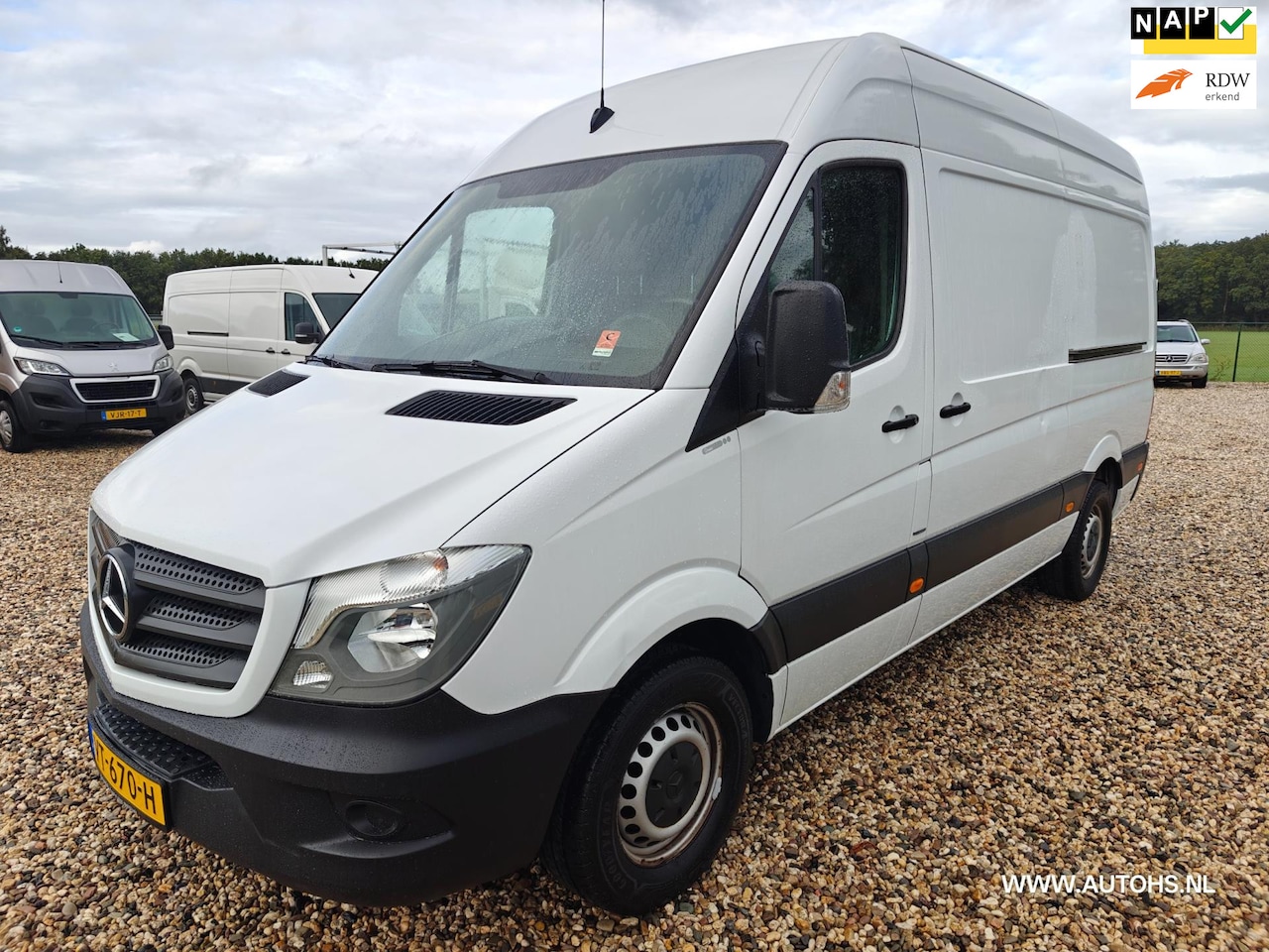 Mercedes-Benz Sprinter - 310 2.2 CDI L2 H2 , Super KM! , Werkplaats inrichting , 2x schuifdeur, Airco , 1e Eig. - AutoWereld.nl