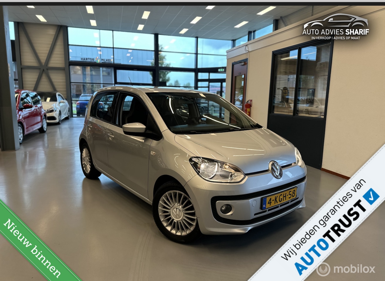 Volkswagen Up! - 1.0 high up! BlueMotion 1.0 high up! BlueMotion - AutoWereld.nl
