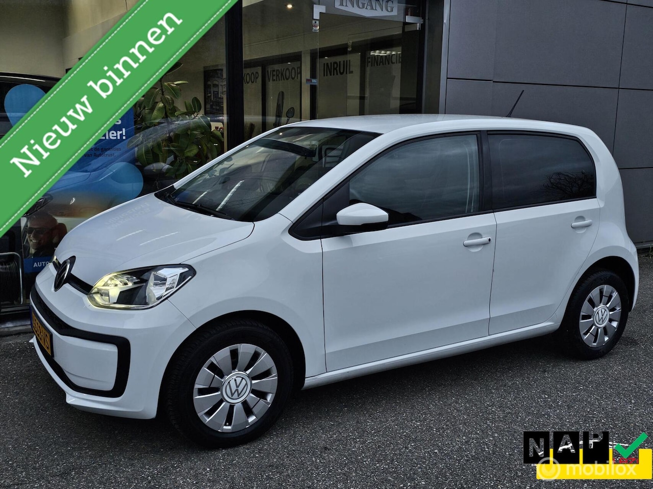 Volkswagen Up! - 1.0 BMT high up! Airco/Bluetooth/Elek pakket - AutoWereld.nl