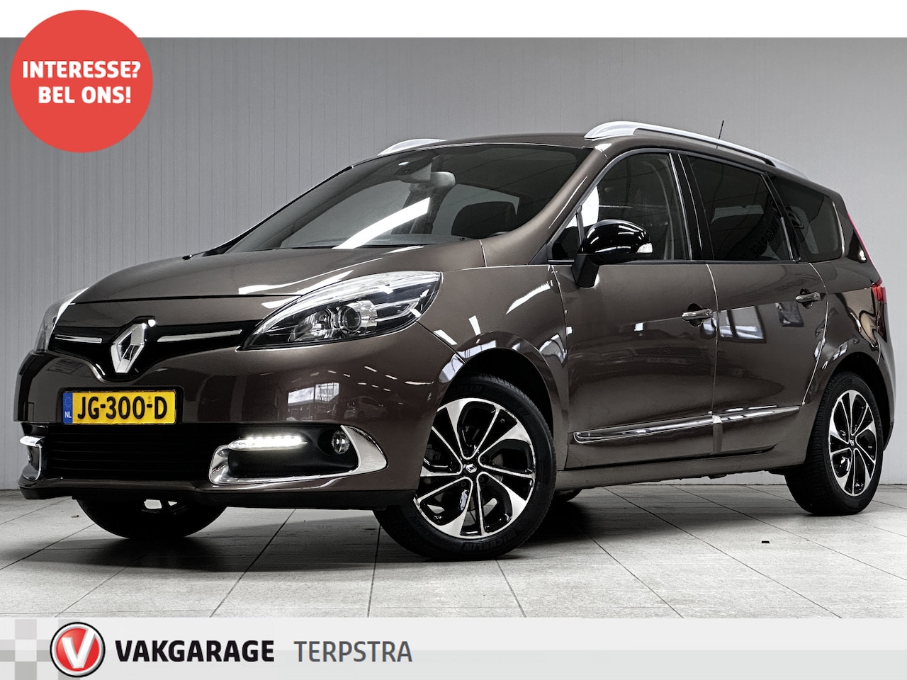 Renault Grand Scénic - 1.2 TCe Bose/ Trekhaak/ 17'' LMV/ Extra getint glas/ Half-Leder/ Keyless/ Stoelverw./ Navi - AutoWereld.nl