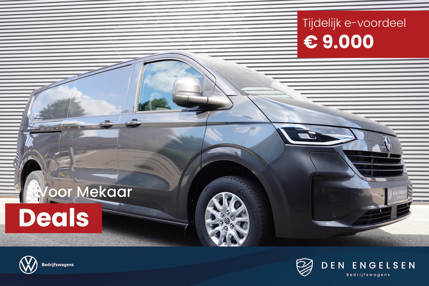 Volkswagen e-Transporter - e-Transporter 286 pk e-Transporter Style 286 pk, Achterdeuren zonder ruit, Trekhaak, Clima - AutoWereld.nl