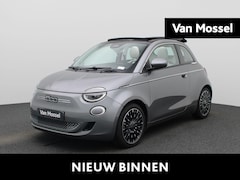 Fiat 500 C - 500e La Prima 42 kWh AUTOMAAT | LEDER | ADAPTIEVE CRUISE | CAMERA | NAVIGATIE | WINTERPAKK