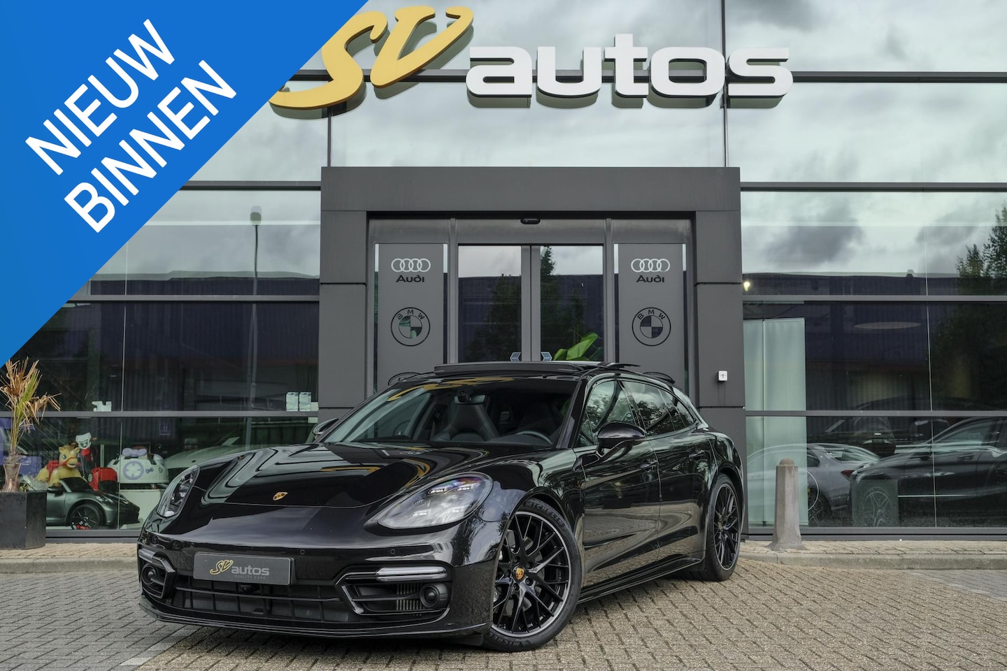 Porsche Panamera Sport Turismo - 4 2.9 V6 330pk Sport design Adaptieve sportstoelen Sportuitlaat Luchtvering Stoelkoeling B - AutoWereld.nl