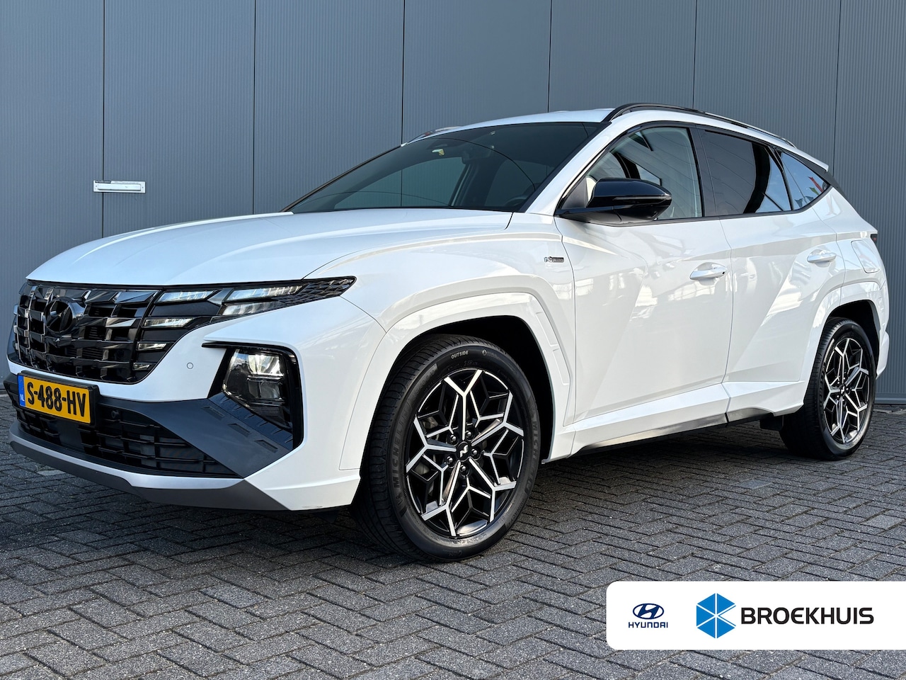 Hyundai Tucson - 1.6 T-GDI HEV 230pk N-Line | Leder | Climate | Keyless | Navigatie | Elek. Klep | Full - L - AutoWereld.nl