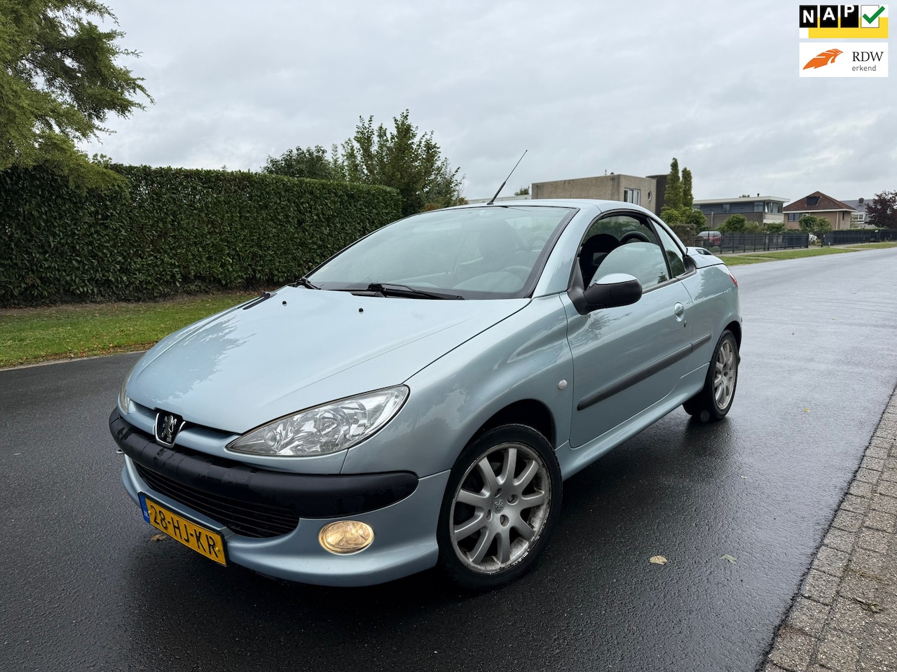 Peugeot 206 CC - 2.0-16V NAP/APK 7-2026/VELGEN - AutoWereld.nl