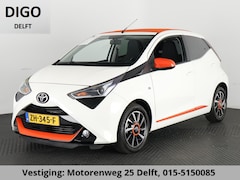 Toyota Aygo - 1.0 VVT-i X-OTIC CABRIOLET 30.000 KM GARANTIE TOT 3-2029 LEDER.CARPLAY NAVI.AIRCO.LMV CAME