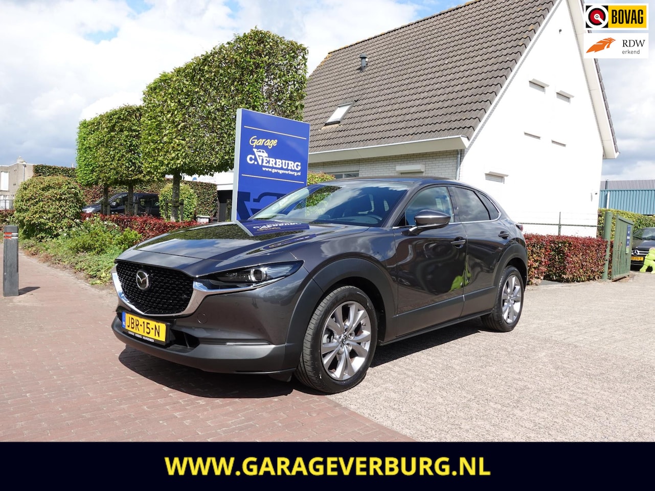 Mazda CX-30 - 2.0 e-SkyActiv-G M Hybrid Automaat (Navi,Camera360,AdaptiveCruise,Trekhaak,Stoel+stuurverw - AutoWereld.nl