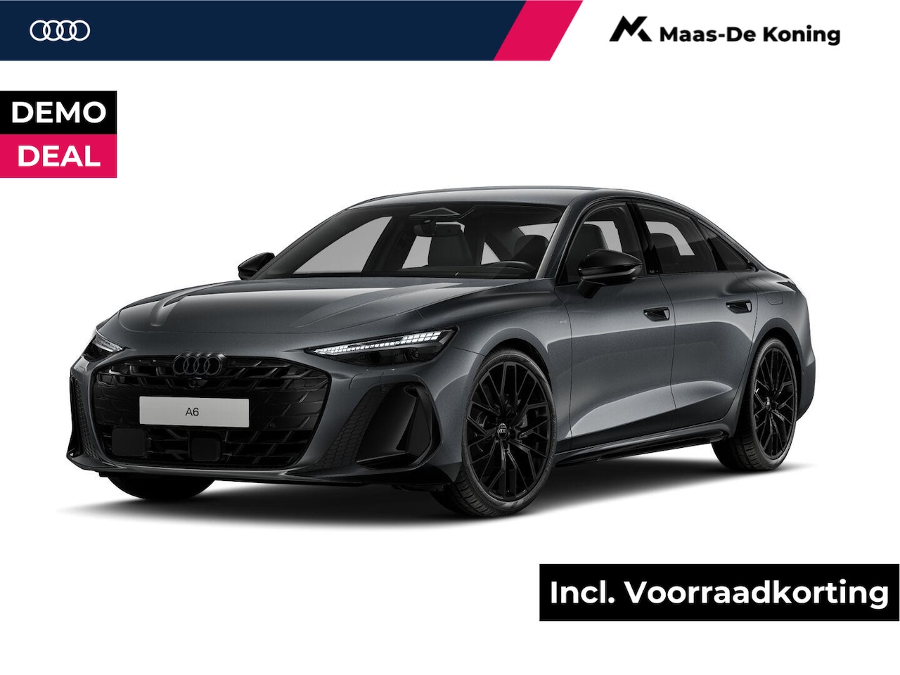 Audi A6 Limousine - 2.0 e-hybrid quattro Pro Line / S edition 299 PK · 21 LM Velgen · Leder/Alcantara bekledin - AutoWereld.nl