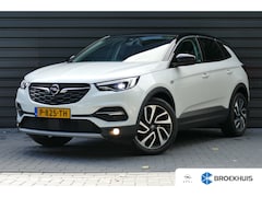 Opel Grandland X - 1.2 TURBO 130PK ULTIMATIE / NAVI / LEDER / LED / CLIMA / PDC / 19"LMV / CAMERA V+A / KEYLE