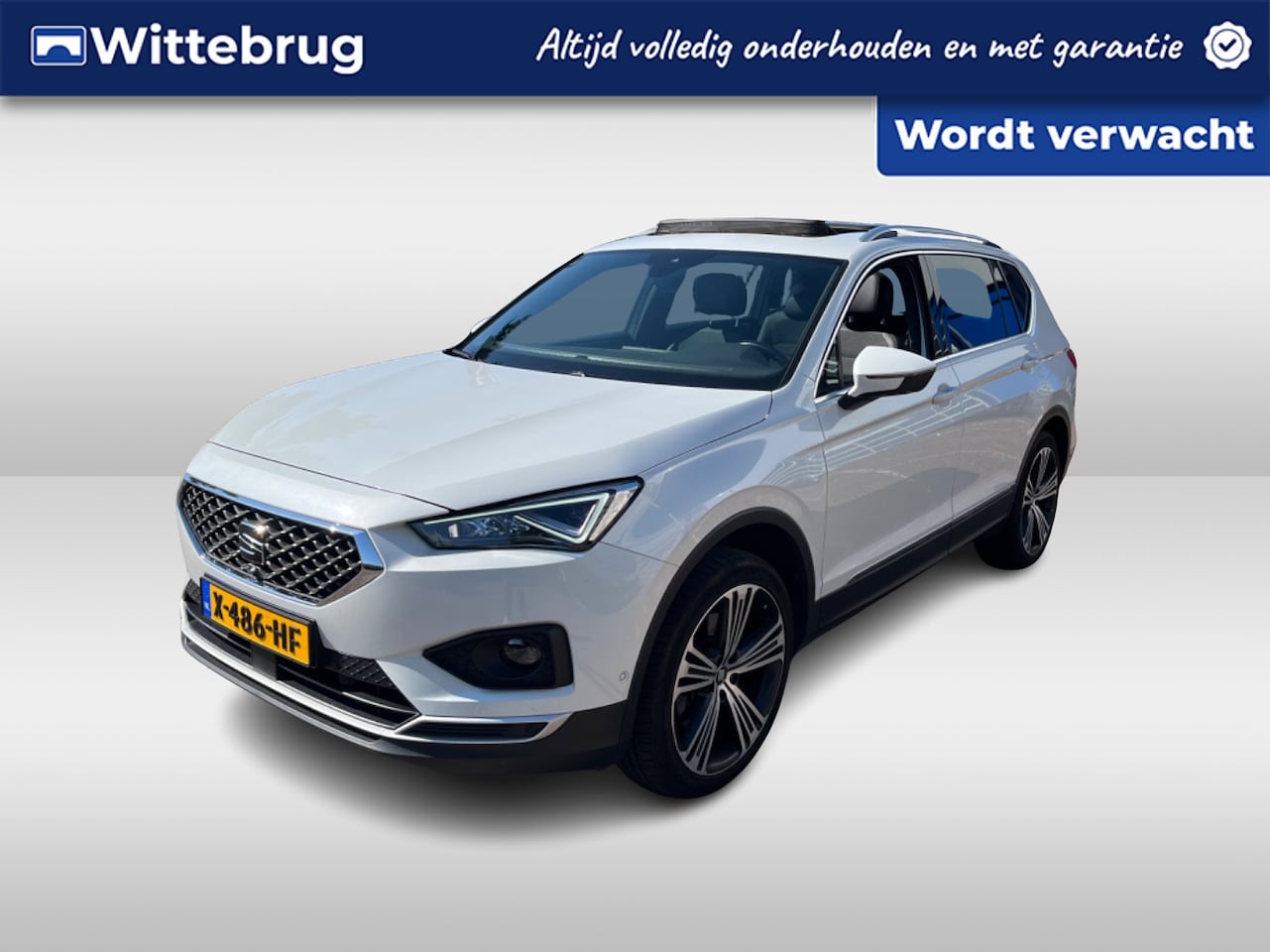 SEAT Tarraco - 2.0 TSI 4DRIVE Xcellence 7p. / Pano / Navigatie / App connect / 360 Camera / Parkeersensor - AutoWereld.nl