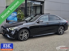 Mercedes-Benz C-klasse - 300 e AMG Line Panorama/360/HUD/Stoelventilatie/Leder