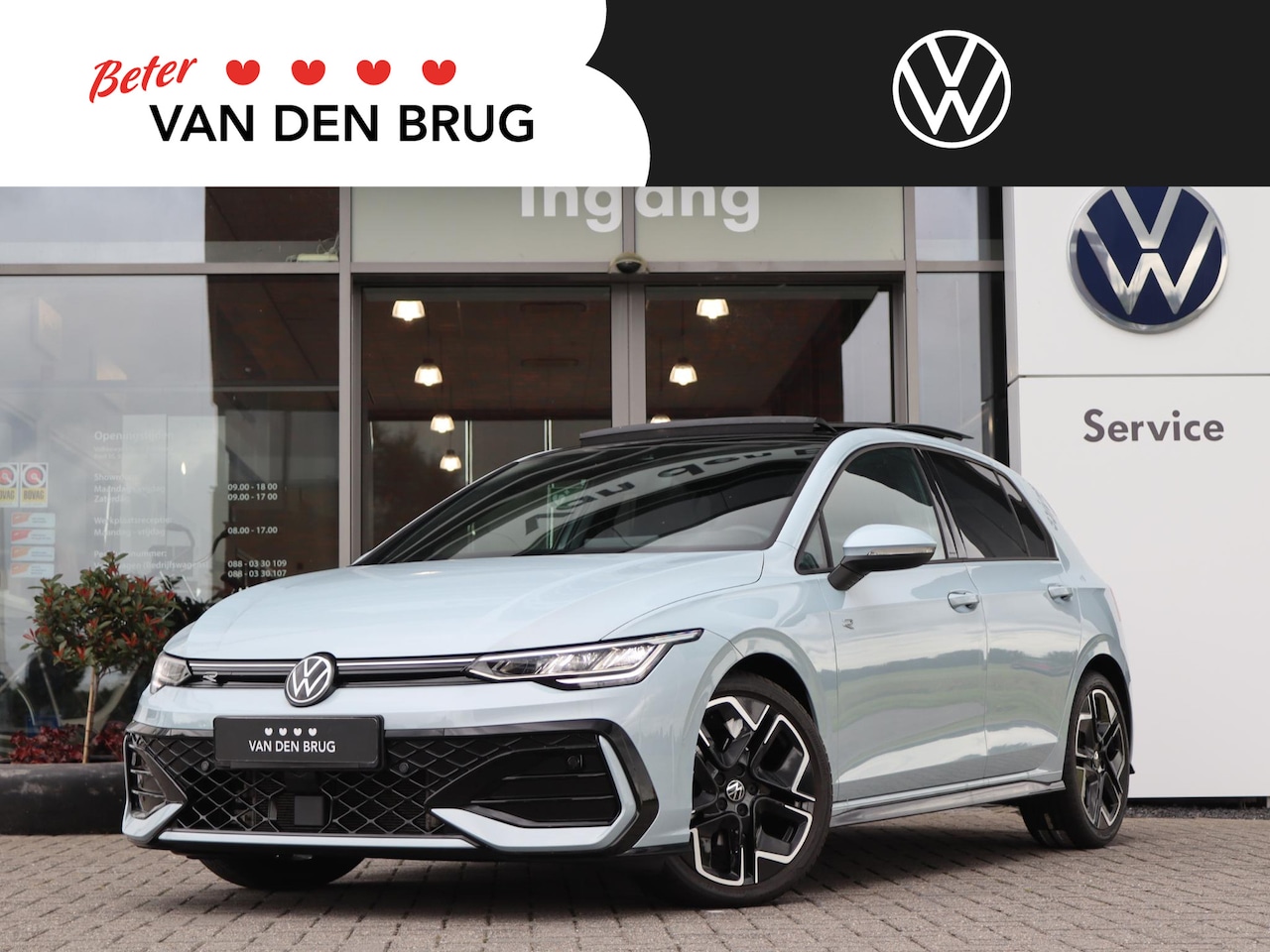 Volkswagen Golf - 1.5 eTSI 150 pk DSG R-Line Edition | Panoramadak | Camera | LED | App Connect | ACC | Stoe - AutoWereld.nl