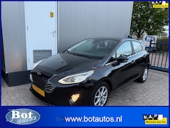 Ford Fiesta - 1.0 EcoBoost Hybrid Titanium / 125 PK / NAVIGATIE / 6-BAK / AIRCO / CRUISE CONTROL / NEDER