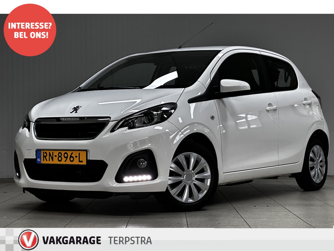 Peugeot 108 - 1.0 e-VTi Active /5-Drs /Airco /Elek. ramen voor /C.V. afstand /Bluetooth /AUX & USB /Isof - AutoWereld.nl