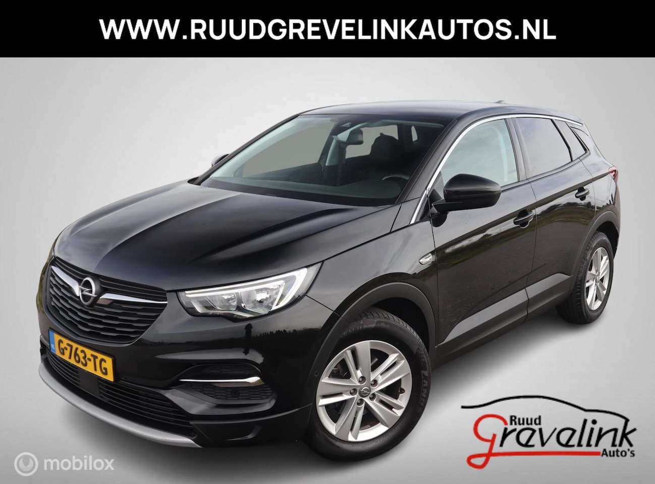 Opel Grandland X - 1.2 Turbo 131PK H6 Exe Navi Trekhaak 17"Velg 1/4Leer Dodehoeksensor Pdc V+A - AutoWereld.nl
