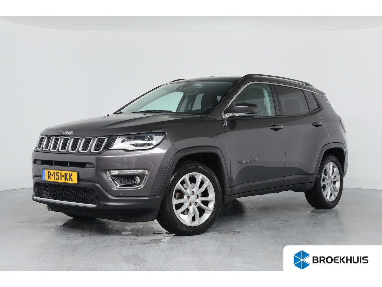Jeep Compass - 1.3T Limited | Trekhaak | Navi | Clima | Camera | DAB | Stoel/Stuur Verwarming | keyless | - AutoWereld.nl