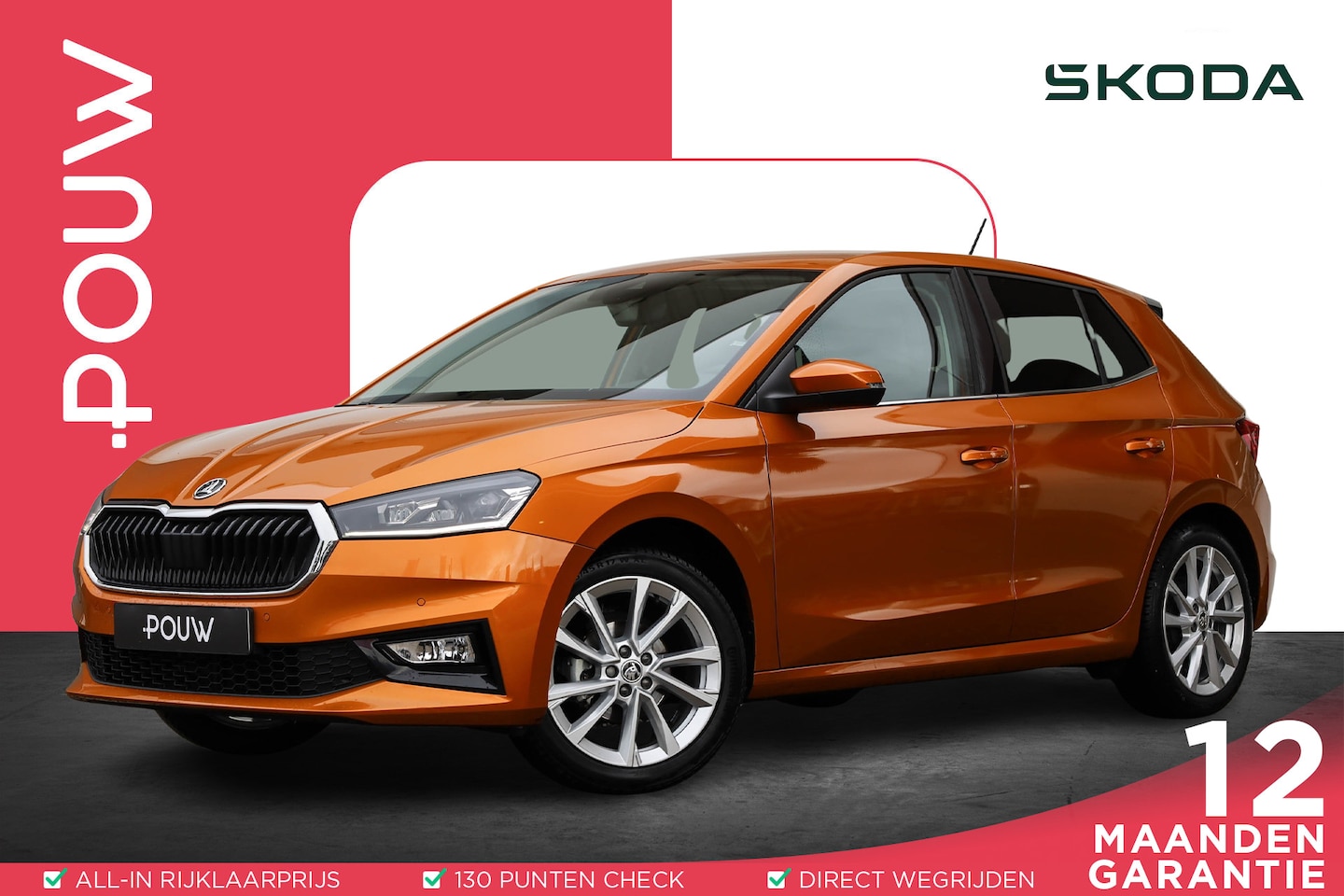 Skoda Fabia - 1.0 TSI 95pk Business Edition | Adaptieve Cruise Control | Climate Control | Parkeersensor - AutoWereld.nl