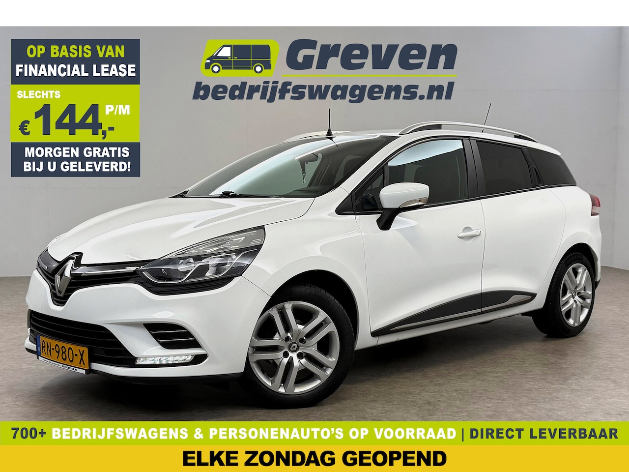 Renault Clio Estate - 0.9 TCe Zen | LED | Cruise | Navigatie | Parkeersens. | 16''LMV - AutoWereld.nl