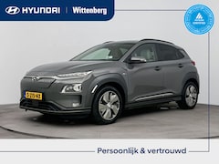 Hyundai Kona Electric - Premium 64 kWh | Uniek leder | Head up display | Carplay & Navi | Stoel verwarming & venti
