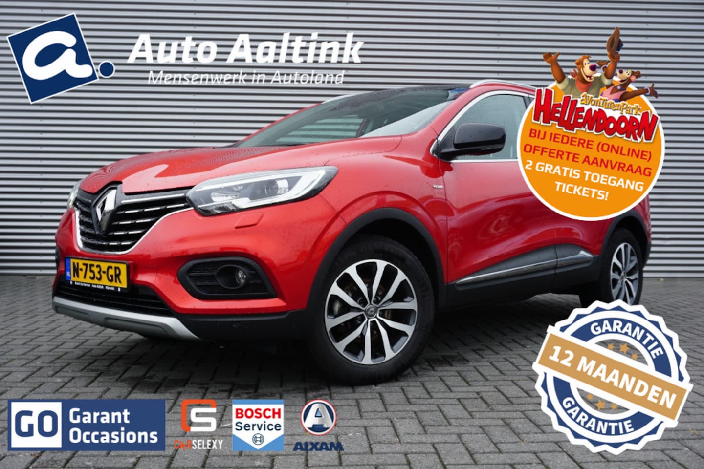 Renault Kadjar - 140PK Limited CAMERA | TREKHAAK | KEYLESS | STOELVERW. | PANO! - AutoWereld.nl