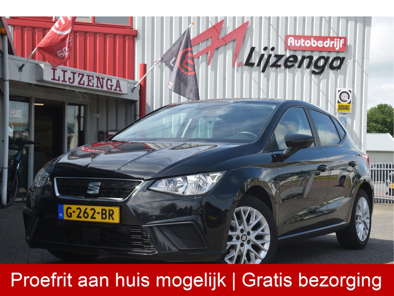 SEAT Ibiza - 1.0 TSI Style Business Intense Carplay | LMV | Navi | Clima | PDC | Bluetooth - AutoWereld.nl