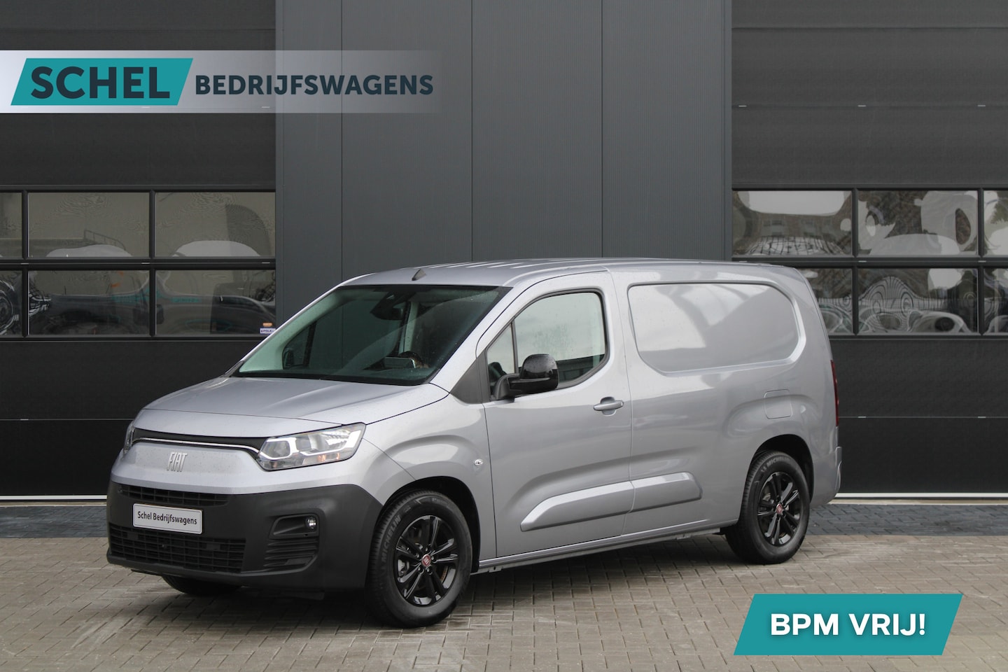 Fiat E-Doblo - 136 L2 50 kWh 136pk - Camera - Carplay - Auto Klimaat - Navi - Lane Assist - PDC - Rijklaa - AutoWereld.nl