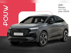 Audi Q4 Sportback e-tron - 45 quattro 286pk S Edition Competition 82 kWh | Trekhaak Wegklapbaar | Panoramadak