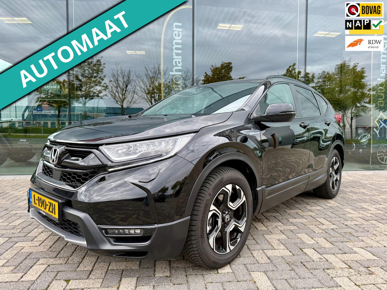 Honda CR-V - 2.0 Hybrid Lifestyle 2.0 Hybrid Lifestyle, NAP, CarPlay, Trekhaak, LED, Leder, KeyLess - AutoWereld.nl