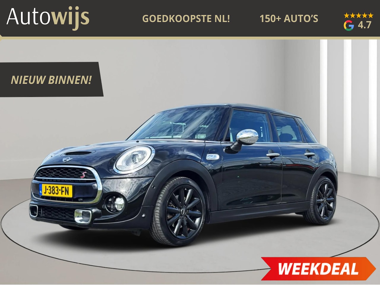 MINI Cooper S - Mini 2.0 S|AUT|GrootNavi|JCW|5-DEU|LED - AutoWereld.nl