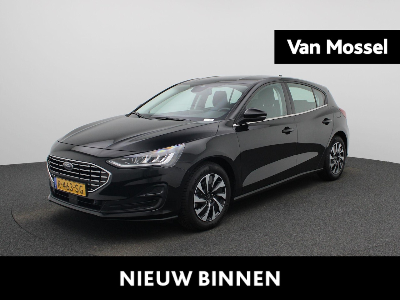 Ford Focus - 1.0 EcoBoost Hybrid Titanium NAVIGATIE | PDC | CLIMA | CRUISE | ELEKTRISCH INKLAPBARE SPIE - AutoWereld.nl