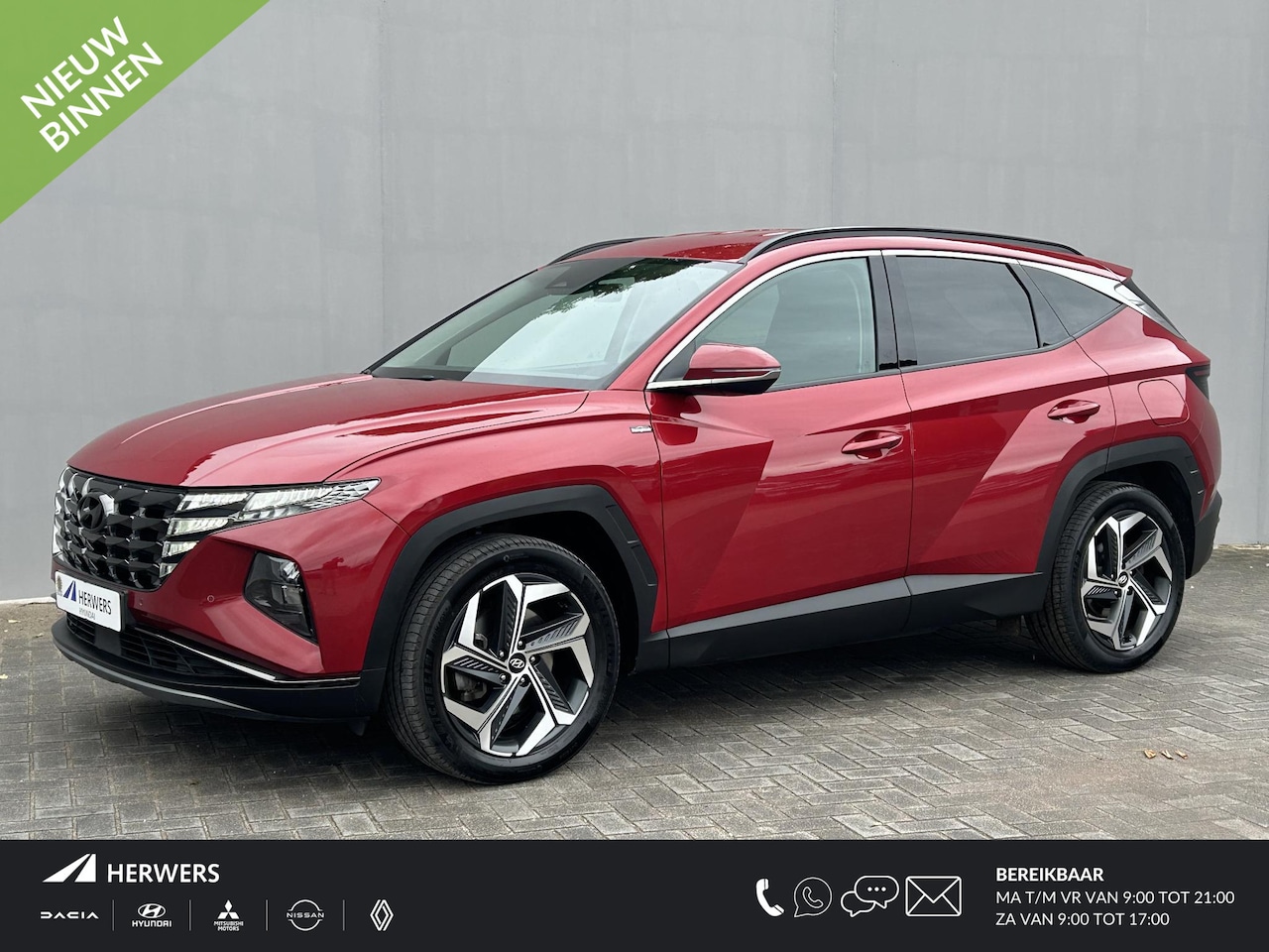 Hyundai Tucson - 1.6 T-GDI PHEV Comfort Smart 4WD / Apple carplay / Android auto / Stoel en Stuurwielverwar - AutoWereld.nl