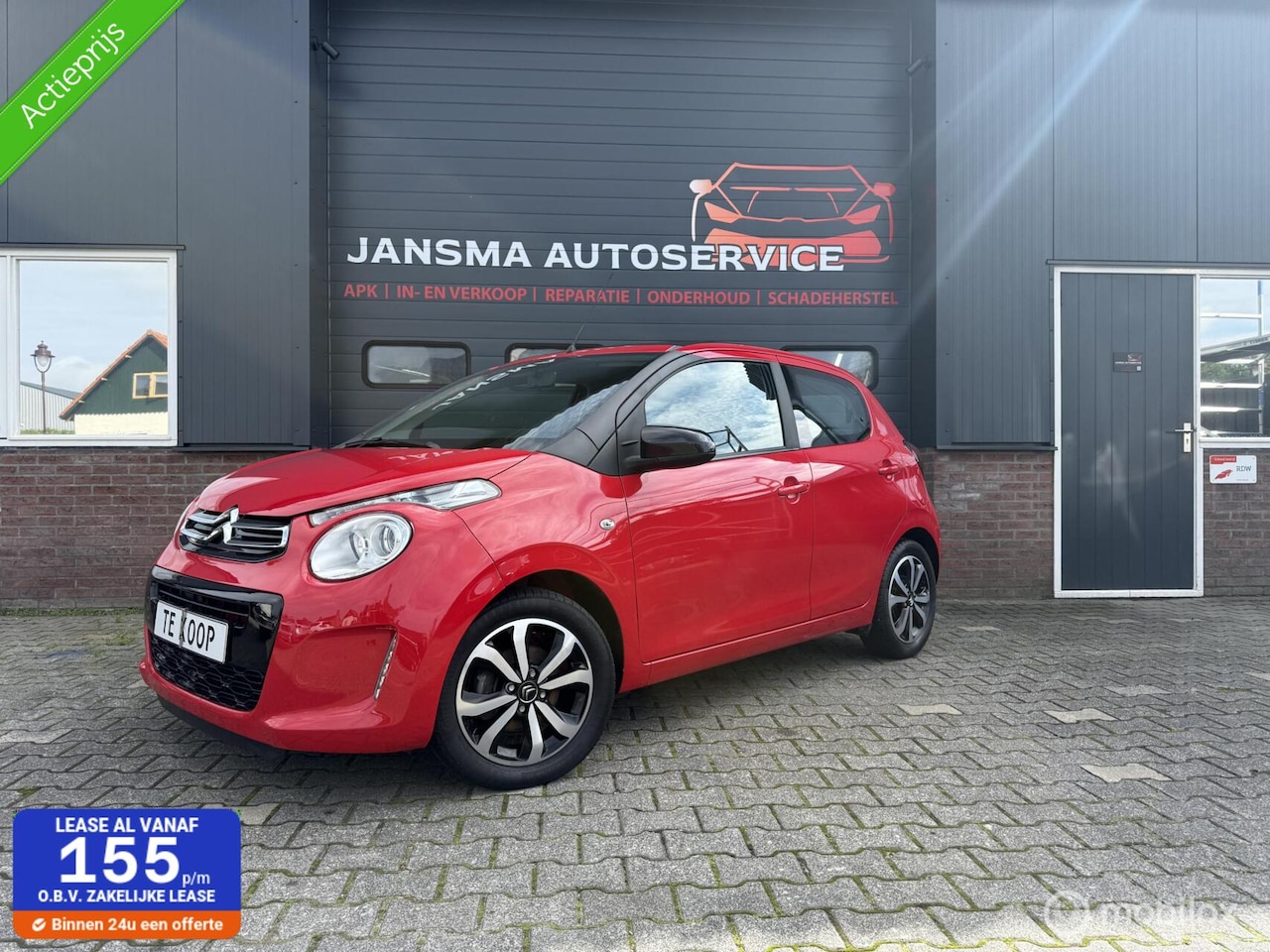 Citroën C1 - 1.0 VTi Airscape Luxe Urban Ride|Cruise|Carplay! - AutoWereld.nl